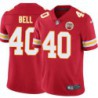 Billy Bell #40 Chiefs Football Red Jersey