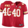 Paul Hynes #40 Chiefs Football Red Jersey