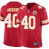 Charlie Jackson #40 Chiefs Football Red Jersey