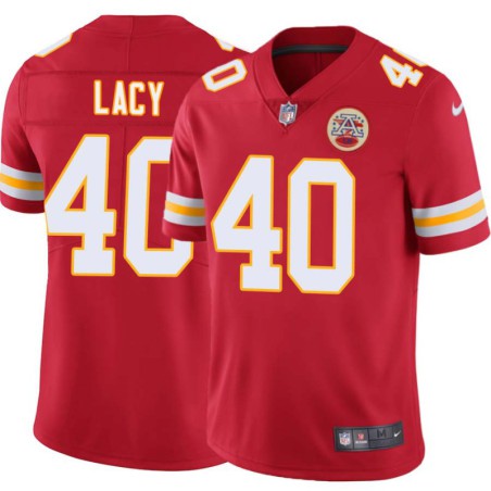 Ken Lacy #40 Chiefs Football Red Jersey