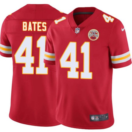 Jackie Bates #41 Chiefs Football Red Jersey