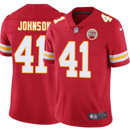 Darrius Johnson #41 Chiefs Football Red Jersey