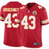 John Brockington #43 Chiefs Football Red Jersey