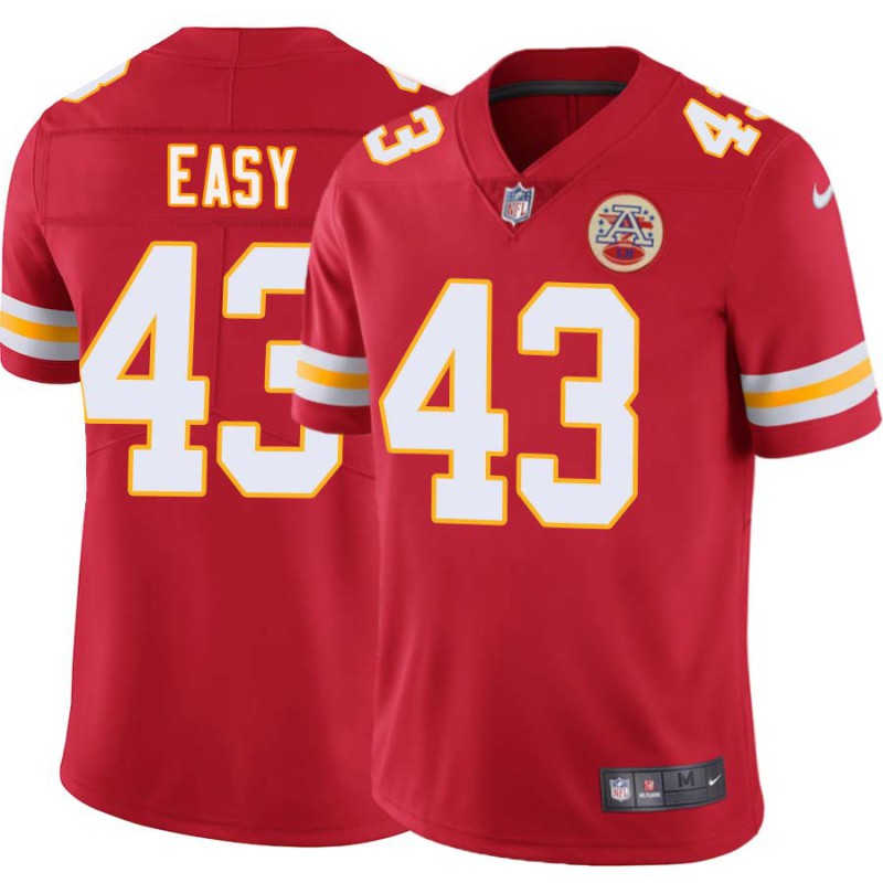 Omar Easy #43 Chiefs Football Red Jersey