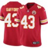 Thomas Gafford #43 Chiefs Football Red Jersey