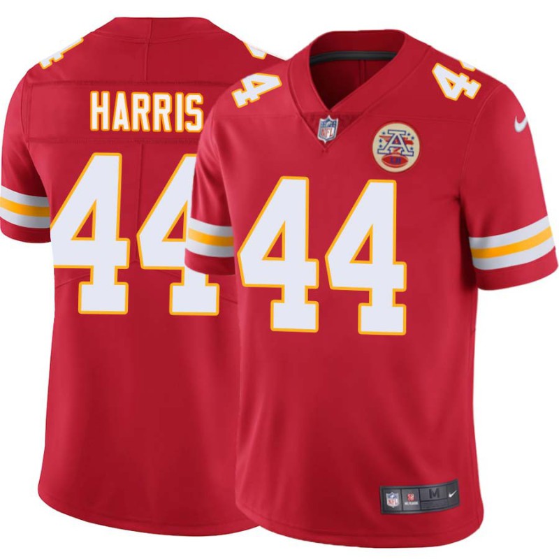 Eric Harris #44 Chiefs Football Red Jersey