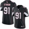 Cardinals #91 Ed Stinson Stitched Black Jersey