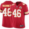 Charles Washington #46 Chiefs Football Red Jersey