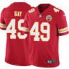 Matt Gay #49 Chiefs Football Red Jersey