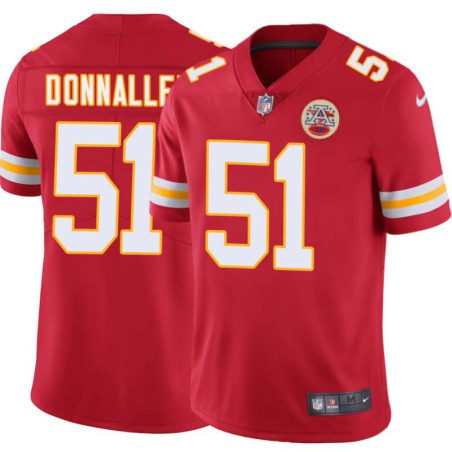 Rick Donnalley #51 Chiefs Football Red Jersey