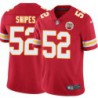 Angelo Snipes #52 Chiefs Football Red Jersey