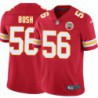 Lewis Bush #56 Chiefs Football Red Jersey