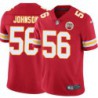 Derrick Johnson #56 Chiefs Football Red Jersey