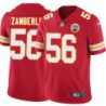 John Zamberlin #56 Chiefs Football Red Jersey