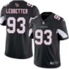 Cardinals #93 Jonathan Ledbetter Stitched Black Jersey