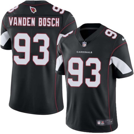 Cardinals #93 Kyle Vanden Bosch Stitched Black Jersey