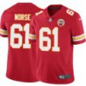 Mitch Morse #61 Chiefs Football Red Jersey