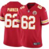 Glenn Parker #62 Chiefs Football Red Jersey