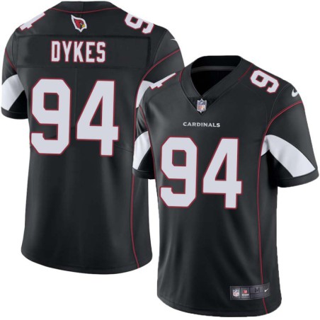 Cardinals #94 Keilen Dykes Stitched Black Jersey