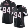 Cardinals #94 Keilen Dykes Stitched Black Jersey