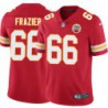 Wayne Frazier #66 Chiefs Football Red Jersey