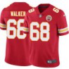 Wayne Walker #68 Chiefs Football Red Jersey