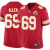 Jared Allen #69 Chiefs Football Red Jersey