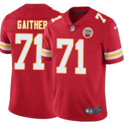 Jared Gaither #71 Chiefs Football Red Jersey