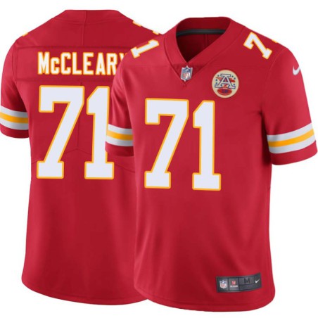 Norris McCleary #71 Chiefs Football Red Jersey