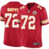 Montez Murphy #72 Chiefs Football Red Jersey