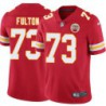 Zach Fulton #73 Chiefs Football Red Jersey