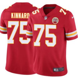 Darian Kinnard #75 Chiefs Football Red Jersey