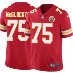 Chester McGlockton #75 Chiefs Football Red Jersey