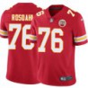 Hatch Rosdahl #76 Chiefs Football Red Jersey