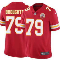 Cortez Broughton #79 Chiefs Football Red Jersey