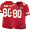 Kendall Blanton #80 Chiefs Football Red Jersey