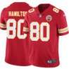 Andy Hamilton #80 Chiefs Football Red Jersey