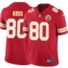 Stein Koss #80 Chiefs Football Red Jersey