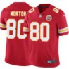 Johnnie Morton #80 Chiefs Football Red Jersey