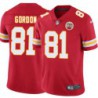 Richard Gordon #81 Chiefs Football Red Jersey