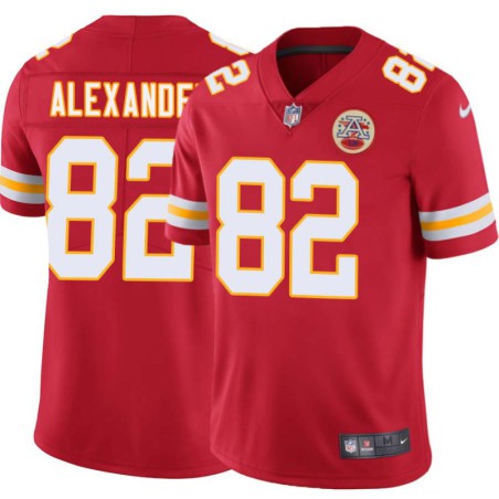 Derrick Alexander #82 Chiefs Football Red Jersey