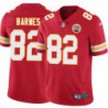 Charlie Barnes #82 Chiefs Football Red Jersey