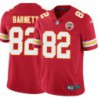 Tim Barnett #82 Chiefs Football Red Jersey