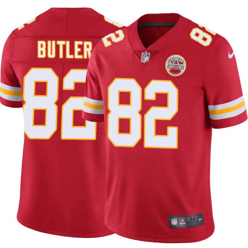 Gary Butler #82 Chiefs Football Red Jersey