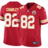 Orson Charles #82 Chiefs Football Red Jersey