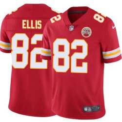 Alex Ellis #82 Chiefs Football Red Jersey