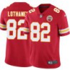 Ed Lothamer #82 Chiefs Football Red Jersey