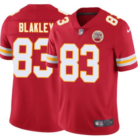 Robert Blakley #83 Chiefs Football Red Jersey