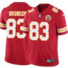 Larry Brunson #83 Chiefs Football Red Jersey