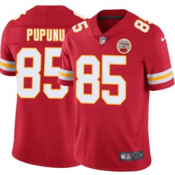 Alfred Pupunu #85 Chiefs Football Red Jersey
